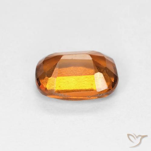 Granato hessonite Arancio giallastro naturale da 1.08 ct, Cuscino, VVS-VS
