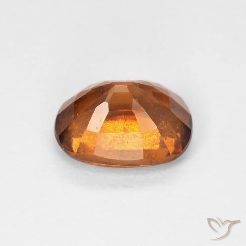 Granato hessonite Arancione rossastra naturale da 1.79 ct, Cuscino, VS