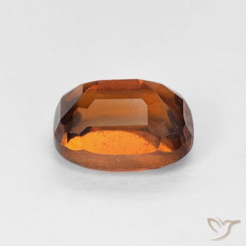 Granato hessonite Arancione scuro naturale da 1.44 ct, Cuscino, VS