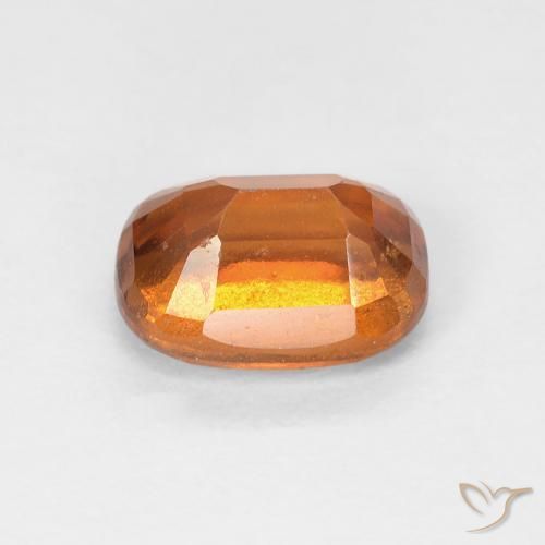 Granato hessonite Arancione scuro naturale da 1.35 ct, Cuscino, VS