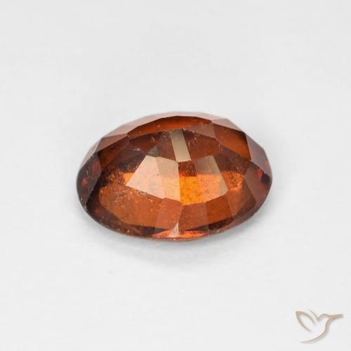 Granato hessonite Arancione Ambra naturale da 1.45 ct, Ovale, VS