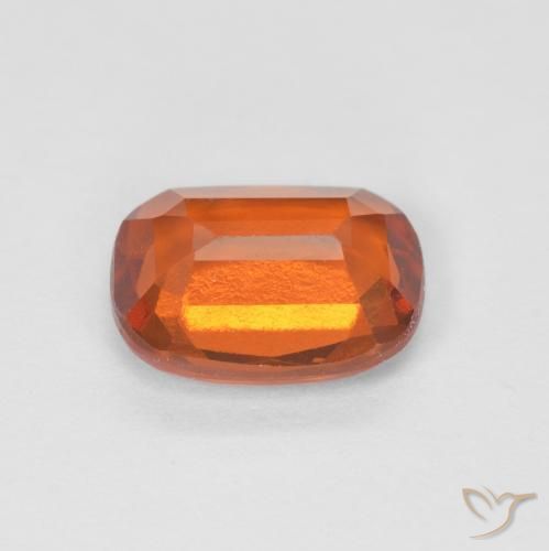 Granato hessonite Arancio Medio naturale da 1.58 ct, Cuscino, VS-SI