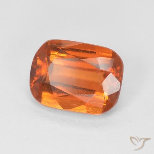 Granato hessonite Arancio Medio naturale da 2.64 ct, Cuscino, VS