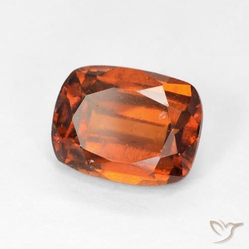 Granato hessonite Arancione Ambra naturale da 2.53 ct, Cuscino, VVS-VS