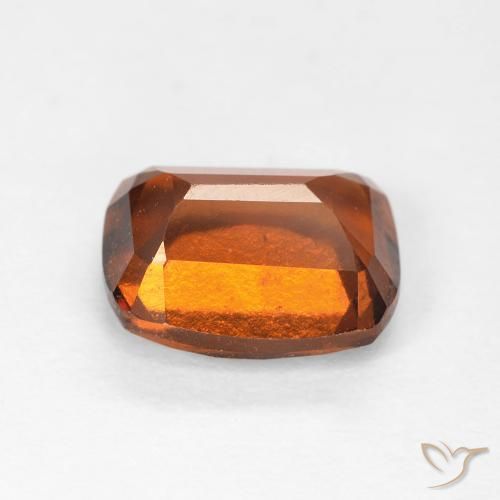 Granato hessonite Arancione Ambra naturale da 2.53 ct, Cuscino, VVS-VS