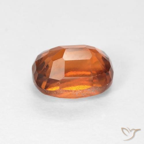 Granato hessonite Arancione scuro naturale da 1.51 ct, Cuscino, VVS-VS