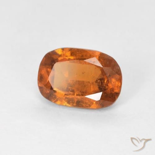 Granato hessonite Arancio giallastro naturale da 1.00 ct, Ovale, VS-SI
