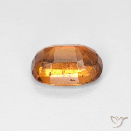 Granato hessonite Arancio giallastro naturale da 1.00 ct, Ovale, VS-SI