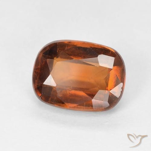 Granato hessonite Arancio Medio naturale da 1.92 ct, Cuscino, VS-SI
