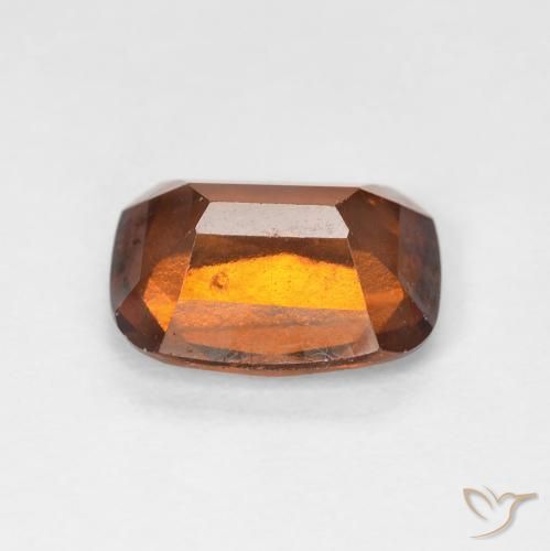 Granato hessonite Arancione rossastra naturale da 2.44 ct, Cuscino, VS-SI