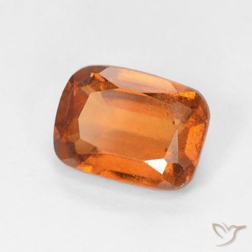 Granato hessonite Arancio Medio naturale da 2.01 ct, Cuscino, VS-SI