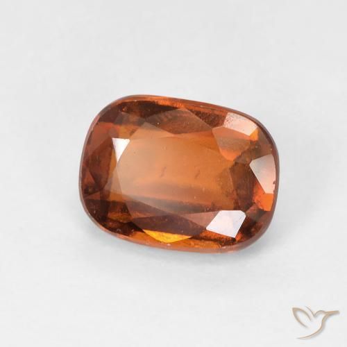 Granato hessonite Arancione scuro naturale da 1.92 ct, Cuscino, VS-SI