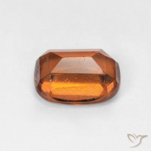 Granato hessonite Arancione scuro naturale da 1.92 ct, Cuscino, VS-SI