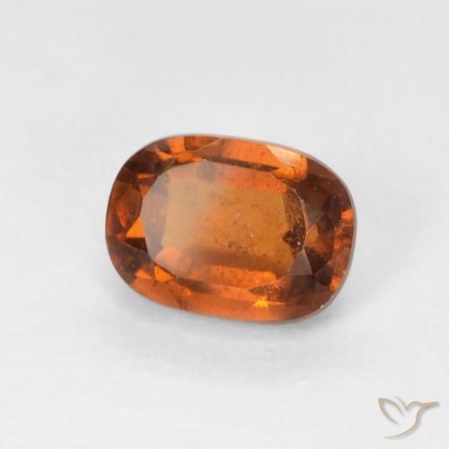 Granato hessonite Arancione Ambra naturale da 1.29 ct, Cuscino, VS-SI