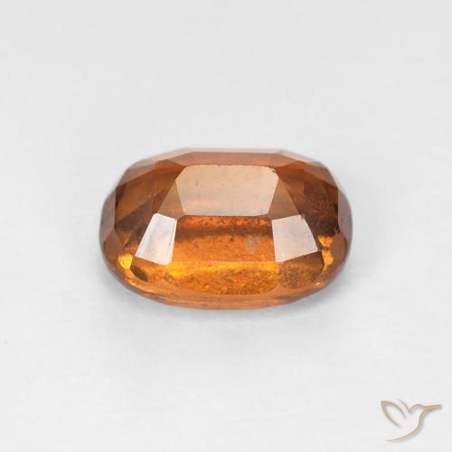 Granato hessonite Arancione Ambra naturale da 1.29 ct, Cuscino, VS-SI