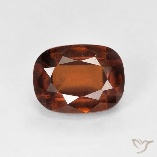 Granato hessonite Arancione Ambra naturale da 2.16 ct, Cuscino, VS-SI