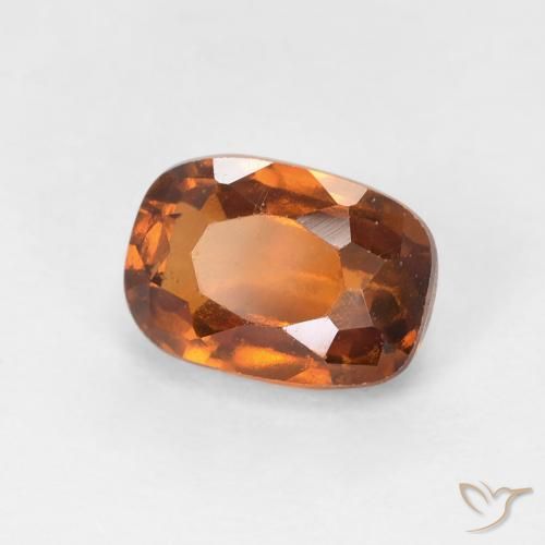 Granato hessonite Arancio Medio naturale da 1.45 ct, Cuscino, VS-SI