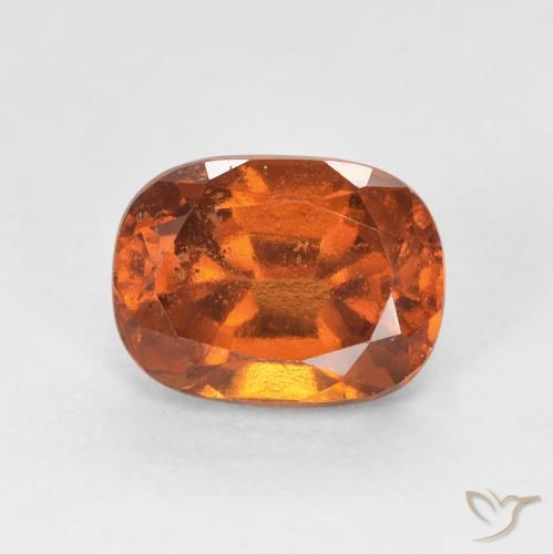 Granato hessonite Medium Dark-Orange naturale da 2.00 ct, Ovale, VS-SI