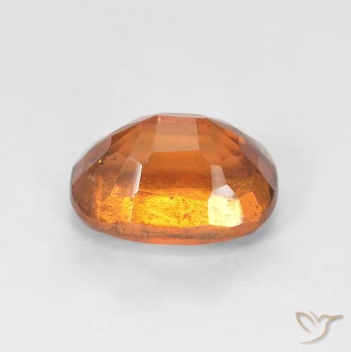 Granato hessonite Medium Dark-Orange naturale da 2.00 ct, Ovale, VS-SI