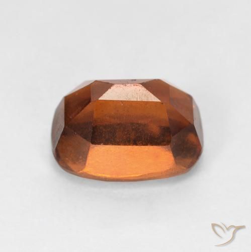 Granato hessonite Arancio Medio naturale da 2.29 ct, Cuscino, VS-SI