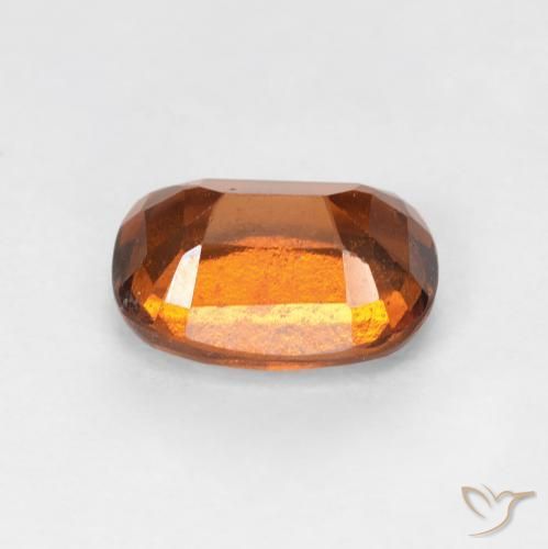 Granato hessonite Arancione scuro naturale da 1.75 ct, Cuscino, VS