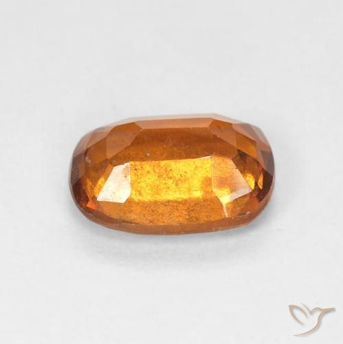 Granato hessonite Arancio Medio naturale da 1.55 ct, Cuscino, VS-SI
