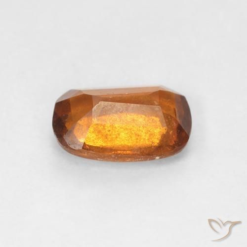 Granato hessonite Arancione scuro naturale da 0.94 ct, Cuscino, VS-SI