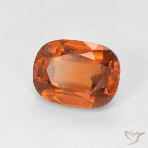 1.82ct Naturale Arancione scuro Granato hessonite, Cuscino, VS