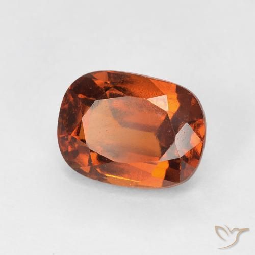 Granato hessonite Arancione scuro naturale da 2.08 ct, Cuscino, VS
