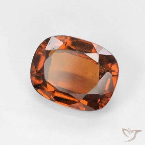 Granato hessonite Arancio Medio naturale da 2.47 ct, Cuscino, VVS-VS