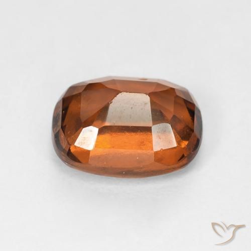 Granato hessonite Arancio Medio naturale da 2.47 ct, Cuscino, VVS-VS