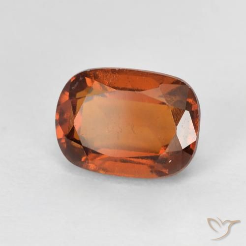 Granato hessonite Arancione Ambra naturale da 2.29 ct, Cuscino, VS
