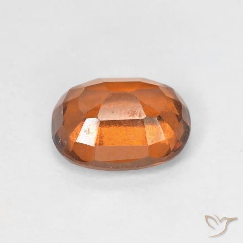 Granato hessonite Medium Dark-Orange naturale da 1.72 ct, Cuscino, VS