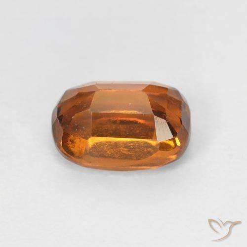 Granato hessonite Arancione scuro naturale da 1.36 ct, Cuscino, VS