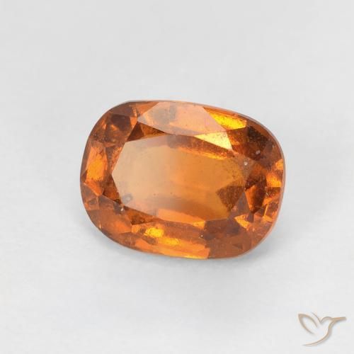 Granato hessonite Arancio Medio naturale da 1.81 ct, Cuscino, VS