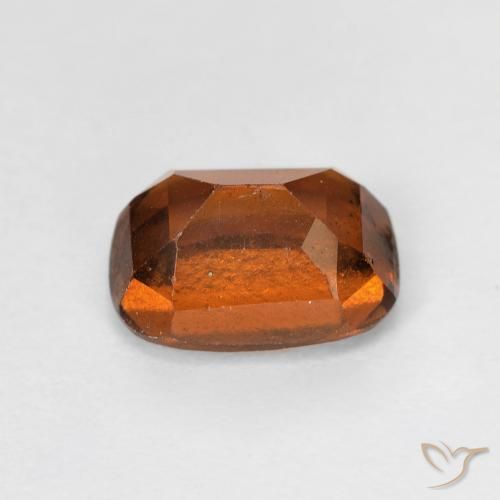 Granato hessonite Arancione scuro naturale da 1.90 ct, Cuscino, VS