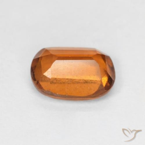 Granato hessonite Arancio giallastro naturale da 1.59 ct, Cuscino, VS