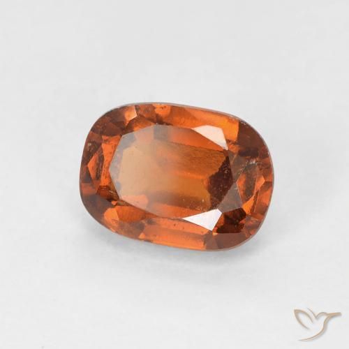 1.33ct Naturale Medium Dark-Orange Granato hessonite, Ovale, VS
