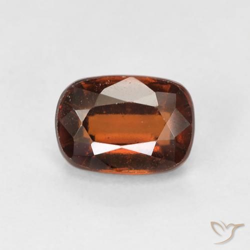 1.43ct Naturale Arancio Medio Granato hessonite, Cuscino, VS