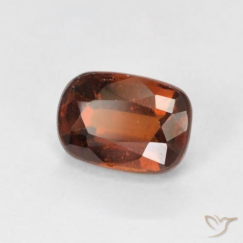 Granato hessonite Arancio Medio naturale da 1.43 ct, Cuscino, VS