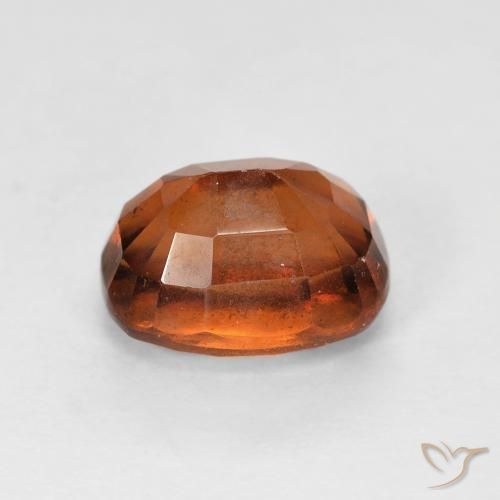 Granato hessonite Arancione scuro naturale da 2.42 ct, Cuscino, VS-SI