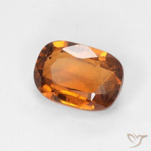 Granato hessonite Arancio Medio naturale da 1.25 ct, Cuscino, VS-SI