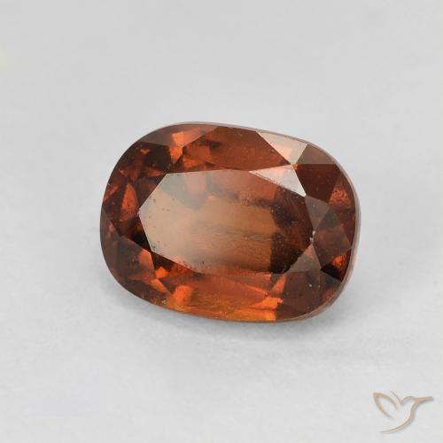 Granato hessonite Arancio Medio naturale da 2.32 ct, Cuscino, VVS-VS