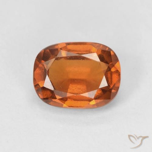1.83ct Naturale Medium Dark-Orange Granato hessonite, Cuscino, VVS-VS