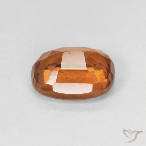 Granato hessonite Medium Dark-Orange naturale da 1.83 ct, Cuscino, VVS-VS
