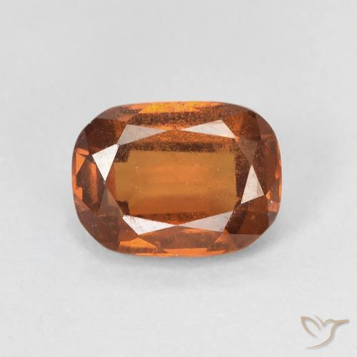 1.82ct Naturale Arancio Medio Granato hessonite, Cuscino, VVS-VS