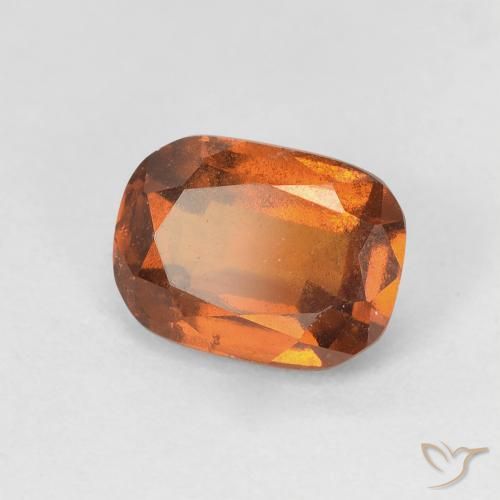 Granato hessonite Arancio Medio naturale da 1.82 ct, Cuscino, VVS-VS