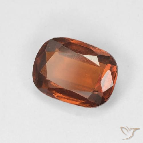 Granato hessonite Arancio Medio naturale da 1.75 ct, Cuscino, VVS-VS