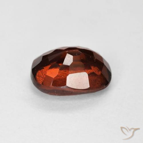 Granato hessonite Rosso scuro naturale da 1.86 ct, Cuscino, VS