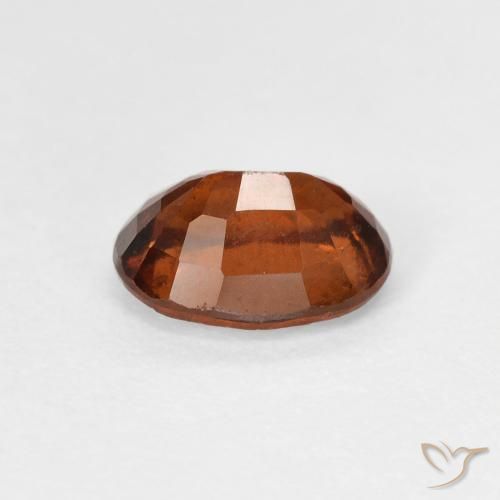 Granato hessonite Arancio Medio naturale da 1.53 ct, Ovale, VVS-VS